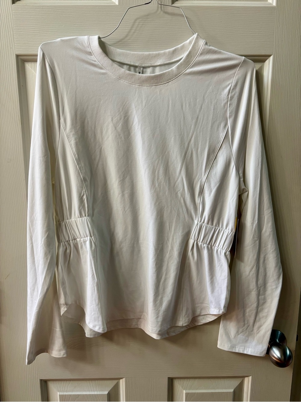 Women’s Long-Sleeve White shirt size xl by Eleven NWT